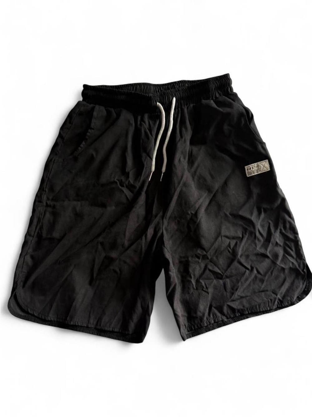 SHEIN Rastic Black Quick-Dry Swim Trunks Mens Small NWOT